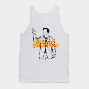 Quentin Tarantino Portrait Tank Top